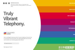 多边形风格 现代网站设计的几何美学探索与欣赏